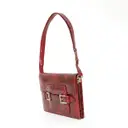 Fendi Burgundy Leather Handbag for sale - Vintage