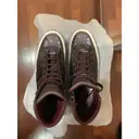 Jimmy Choo Leather high trainers for sale