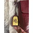 Leather crossbody bag Lauren Ralph Lauren