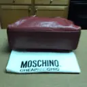 Leather satchel Moschino