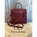 Buy Polene Numéro un leather handbag online