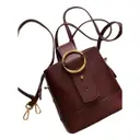 Leather handbag Parisa Wang