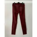 Rag & Bone Leather slim pants for sale