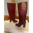 Leather boots Red Valentino Garavani