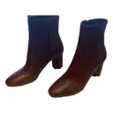 Leather ankle boots Salvatore Ferragamo