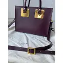 Square Albion leather handbag Sophie Hulme