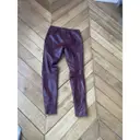 Buy The Row Leather slim pants online