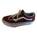 Leather trainers Vans