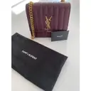 Vicky leather handbag Saint Laurent