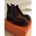 Agl Patent leather ankle boots for sale