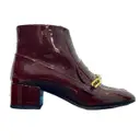 Buy Burberry Patent leather ankle boots online