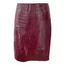 Patent leather mid-length skirt Marc Jacobs