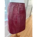 Buy Marc Jacobs Patent leather mid-length skirt online