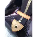 Rosewood patent leather handbag Louis Vuitton