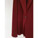Buy Zara Burgundy Polyester Jacket online
