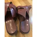 Buy N°21 Burgundy Rubber Sandals online