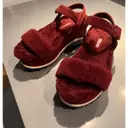 Buy Miu Miu Shearling sandals online