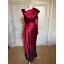 Silk maxi dress Christian Lacroix - Vintage