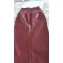 Buy Philosophy Di Lorenzo Serafini Vegan leather mid-length skirt online