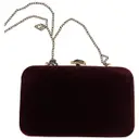 Velvet handbag Coccinelle