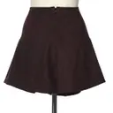 Carven Wool mini skirt for sale