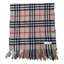 Cashmere scarf Burberry - Vintage