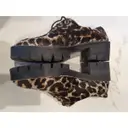 Buy Sandro Faux fur lace ups online