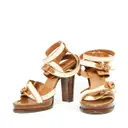 Barbara Bui Leather sandals for sale