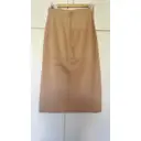 Buy Cos Leather mid-length skirt online