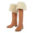 Folco leather boots Celine