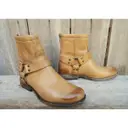 Frye Leather buckled boots for sale