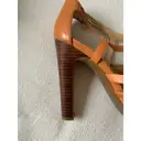 Leather sandals GEOX