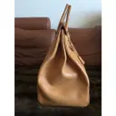 Haut à Courroies leather travel bag Hermès - Vintage
