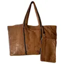 Leather handbag Isabelle Farrugia