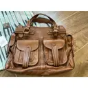 Leather handbag Jamin Puech