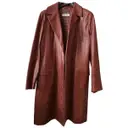 Leather coat Marella