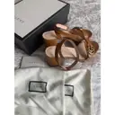 Marmont leather sandal Gucci