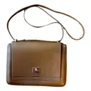 Numéro deux leather handbag Polene