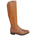 Leather riding boots Paraboot