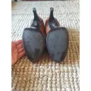 Leather heels PIECES
