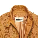 Buy Plein Sud Short leather jacket online