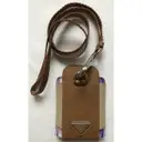 Leather iphone case Prada