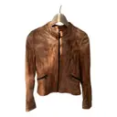 Leather biker jacket SALSA