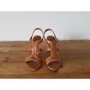 Santoni Leather sandals for sale