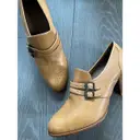 Leather heels Sessun