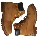 Leather lace up boots Timberland