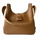 Tsako leather handbag Hermès - Vintage