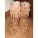 Ugg & Jimmy Choo Leather snow boots for sale