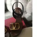 Valentino Garavani VLogo leather sandals for sale