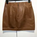 Buy Zara Leather mini skirt online